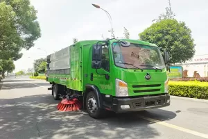 綠色低碳迎大運(yùn) 都江堰510輛純電動環(huán)衛(wèi)車投用